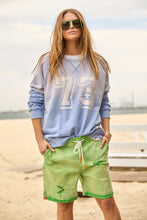 Load image into Gallery viewer, Slouchy Shorts - Denim, Black, Stonewash Green & Stonewash Blue