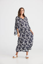 Load image into Gallery viewer, Vea Kaftan - Retro Palm - OSFM