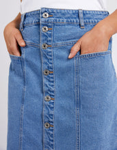 Load image into Gallery viewer, Eliza Denim Skirt
