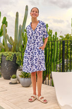 Load image into Gallery viewer, Cotton Dress - Bluebell & Posy