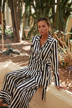 Load image into Gallery viewer, Fleur Top - Midnight Stripe