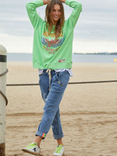 Load image into Gallery viewer, Vintage Rock and Roll Sweat - Green