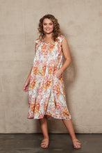 Load image into Gallery viewer, Plumeria Frill Dress - Salt Jardin