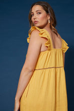 Load image into Gallery viewer, Antillia Frill Maxi Dress