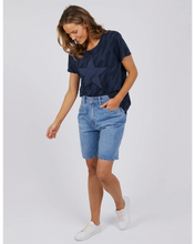 Load image into Gallery viewer, Wild Side Tee - Navy