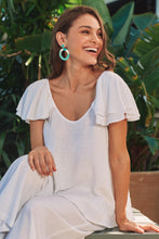 Load image into Gallery viewer, Zanzibar Frill Top