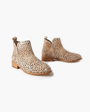 Load image into Gallery viewer, Douglas Leather Boot - Honey Leopard, Rose, Tan, Blush Snake