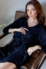 Load image into Gallery viewer, Elena Shirt Dress - Black
