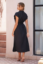 Load image into Gallery viewer, Kendra Midi Dress - Black