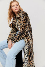 Load image into Gallery viewer, The Long Song Coat - Light Leopard