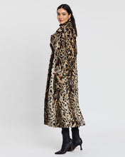 Load image into Gallery viewer, The Long Song Coat - Light Leopard