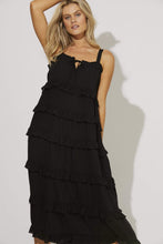 Load image into Gallery viewer, Madagascar Frill Maxi Dress