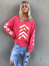 Load image into Gallery viewer, MORE LOVE Sweat - Red Marle