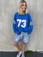 Load image into Gallery viewer, Retro 73 Long Sleeve Tee - Royal