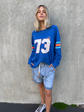 Load image into Gallery viewer, Retro 73 Long Sleeve Tee - Royal