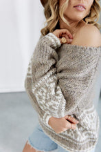 Load image into Gallery viewer, Skandi Knit - Grey & White