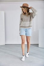Load image into Gallery viewer, Skandi Knit - Grey & White