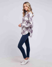 Load image into Gallery viewer, Aster Check Shirt - White/Pink/Blue Check