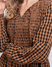 Load image into Gallery viewer, Willa Check Dress
