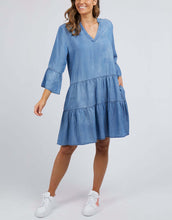 Load image into Gallery viewer, Winnie Chambray Dress