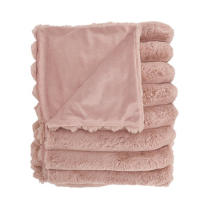 Ribbed Throw Fur