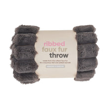 Load image into Gallery viewer, Ribbed Throw Fur
