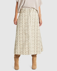 Chameleon Denim Skirt