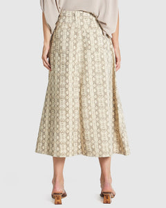 Chameleon Denim Skirt