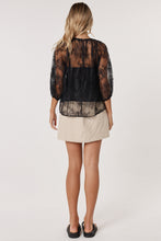 Load image into Gallery viewer, Odyssey Lace Blouse - Black
