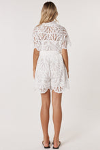 Load image into Gallery viewer, Elara Broderie Short - Ivory
