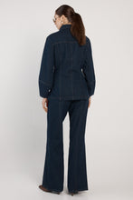 Load image into Gallery viewer, Wren Denim Sculpted Jacket - Indigo
