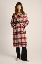 Load image into Gallery viewer, Harlow Check Longline Coat - Check
