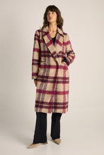 Load image into Gallery viewer, Harlow Check Longline Coat - Check
