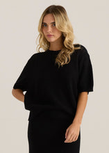 Load image into Gallery viewer, Cherri Tee - Cream, Olive &amp; Black
