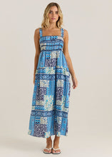 Load image into Gallery viewer, Isra Midi Dress - Sea Meadow
