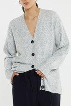 Load image into Gallery viewer, Lee Longline Cardi - Grey Marle
