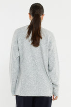 Load image into Gallery viewer, Lee Longline Cardi - Grey Marle
