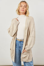 Load image into Gallery viewer, Metro Cardigan - OSFM - Buff
