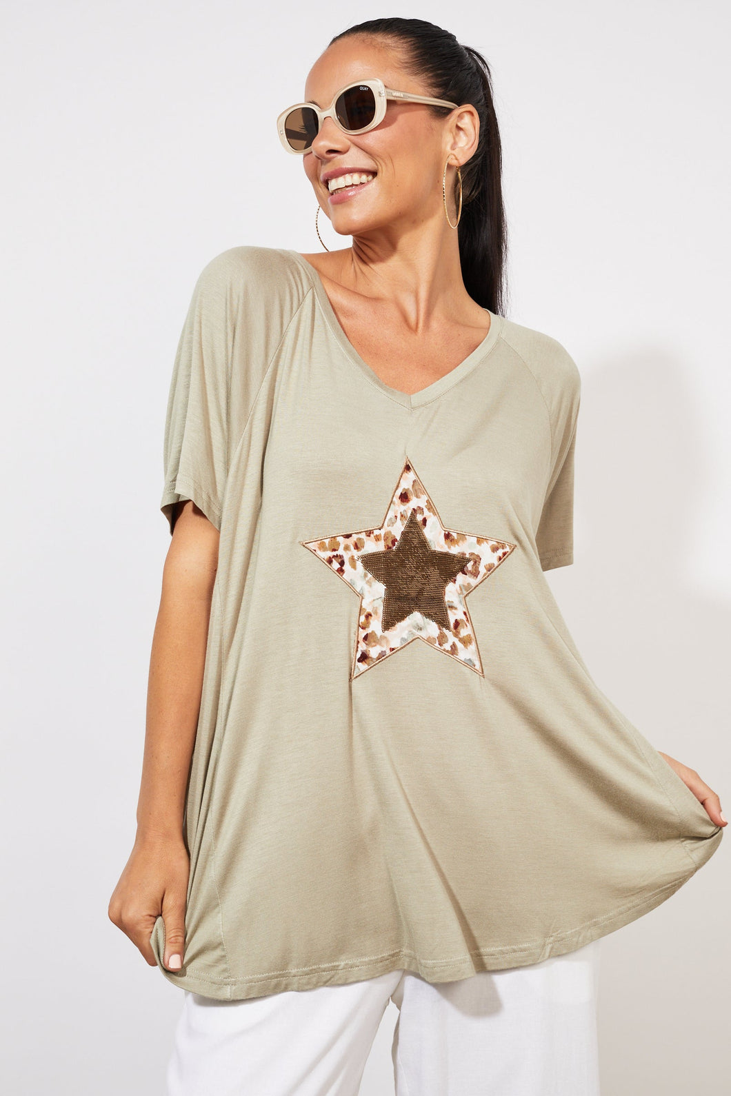 Lamu T-Shirt - OSFM - Savanna Sage