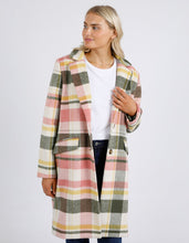 Load image into Gallery viewer, Blanche Check Coat
