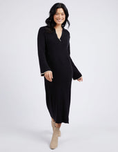 Load image into Gallery viewer, Maple Knit Dress -  Black
