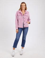 Load image into Gallery viewer, Fleur Cord Jacket - Peony Pink
