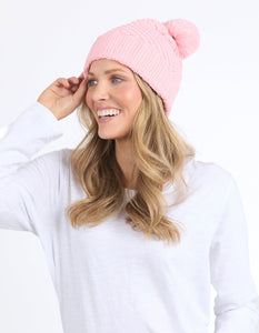 Berry Beanie - Pink Blush