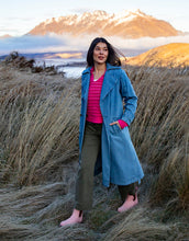 Load image into Gallery viewer, Elsie Denim Trench - Mid Wash Denim
