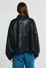 Load image into Gallery viewer, Polly PU Jacket - Black

