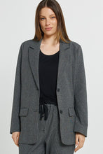 Load image into Gallery viewer, Kenzie Blazer - Grey Check
