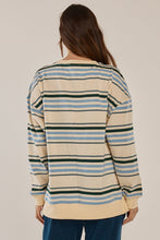 Load image into Gallery viewer, Easy Crew Sweat - Blue/Green Stripe
