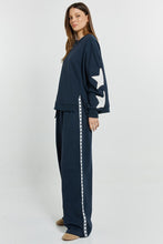 Load image into Gallery viewer, Saskia Trackpant - Navy
