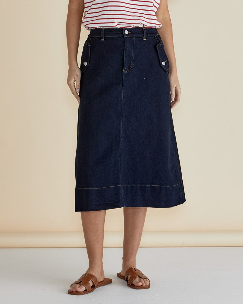 Astra Denim Skirt