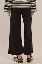 Load image into Gallery viewer, Wynn Wide Leg Ponte Pant - Black
